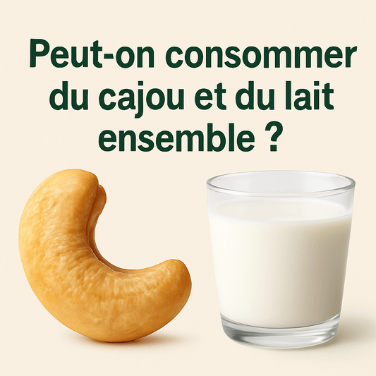 Peut-on consommer du cajou et du lait ensemble ? - Aliki Service